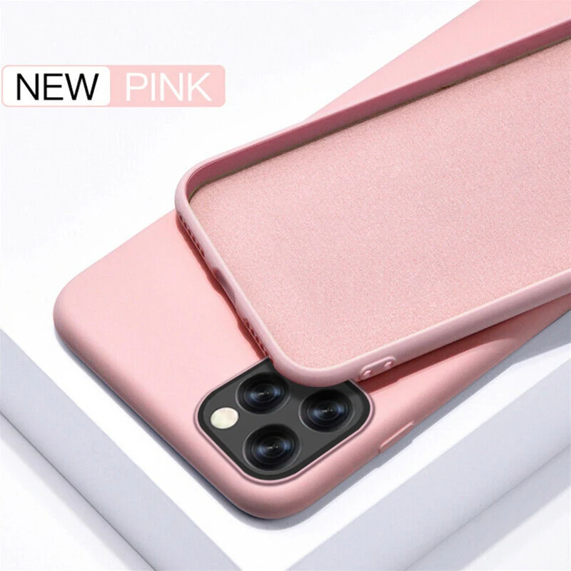 Розовый YISHANGOU чехол для Apple iPhone 11 Pro Max 6 S 7 8 Plus X XS MAX XR милый карамельный цвет пары Мягкий Силиконовый противоударный чехол - Цвет: Розовый
