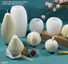 Форма для свечей из эпоксидной смолы, сувенир, геометрическая форма, ромбовидный шар, мыло ручной работы, Ароматизированная форма для свечей, силиконовые аксессуары сделай сам