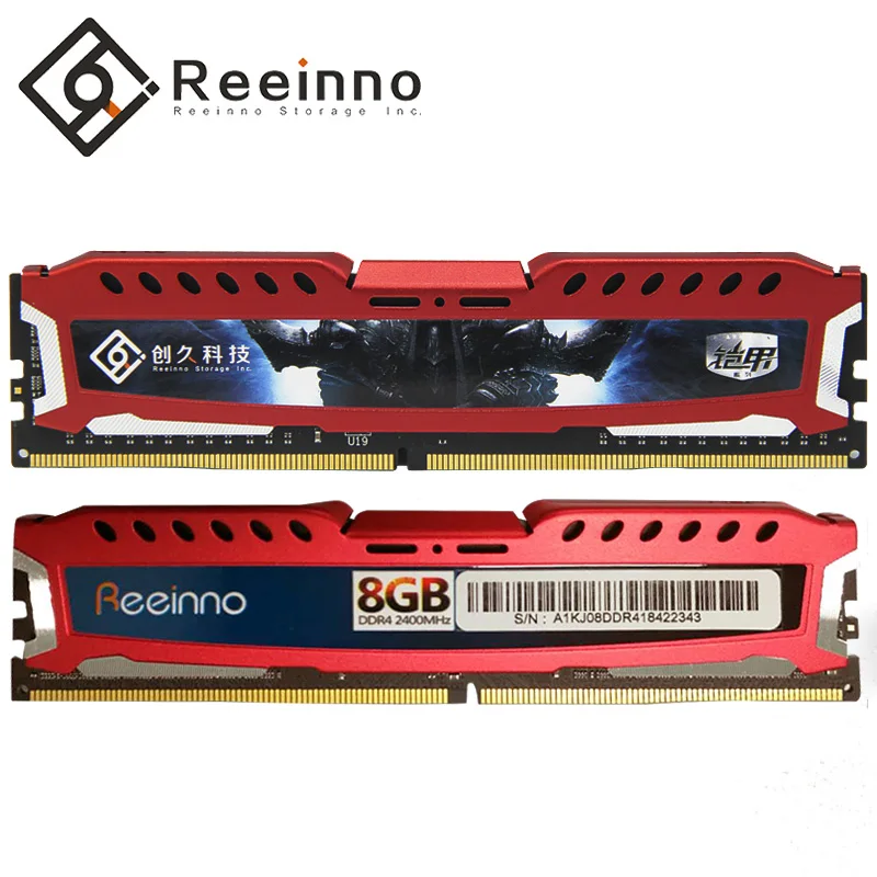 Оперативная память eeinno memoria ddr4, 4 ГБ, 8 ГБ, 16 ГБ, 2400 МГц, 1,2 в, 288pin, высокоскоростная оперативная память для настольных ПК, пожизненная гарантия для Intel и AMD