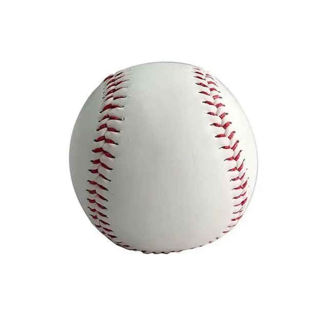 White Standard 9" Leather Baseball 4