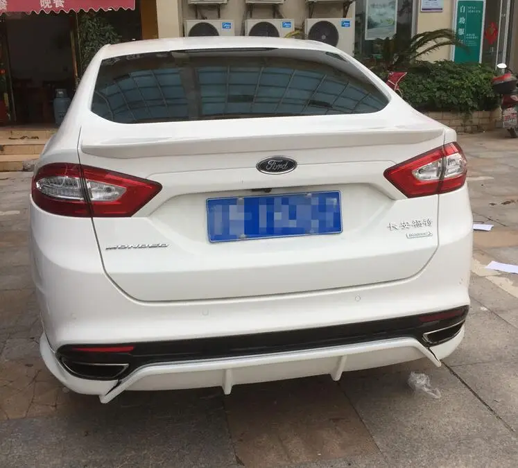 

High quality ABS Paint Car Rear Trunk Lip Spoiler Wing Fits For Ford Mondeo Fusion 2013 2014 2015 2016 2017