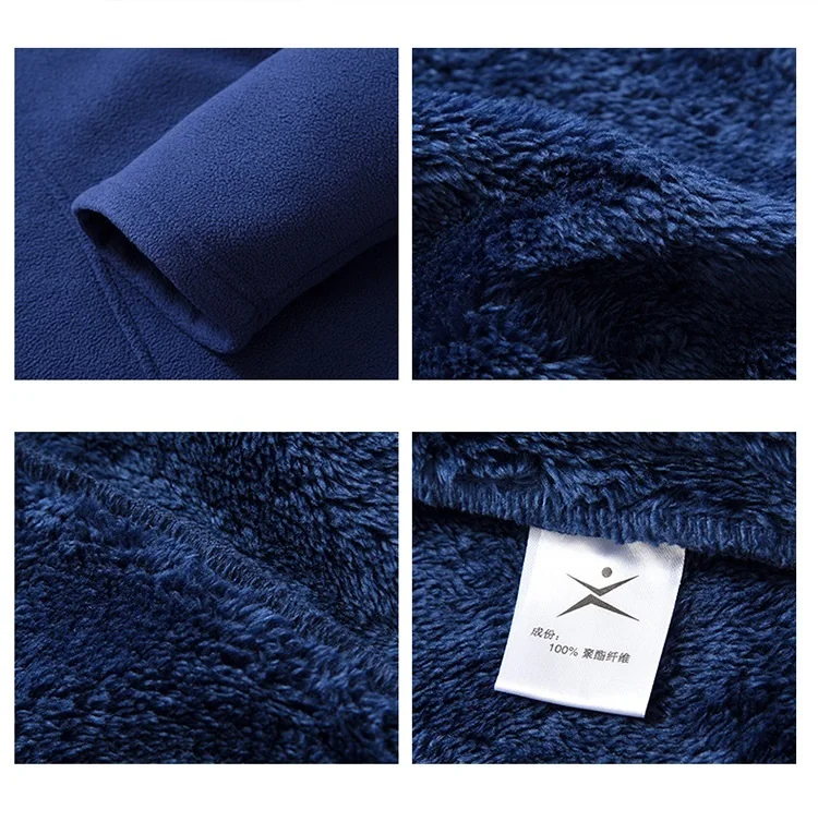 M-6XL куртки, флисовые мужские толстые длинные бархатные ветровки, сохраняющие тепло, Pizex, мягкая куртка с подкладкой