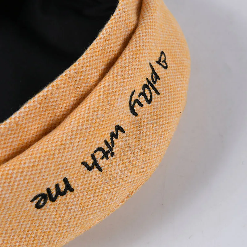 Женский берет с вышивкой художника в морском стиле уличная одежда кепки новая