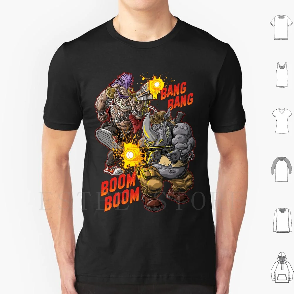 

Рубашка R & b, Мужская хлопковая футболка, 6xl, производитель Bebop Rocksteady черепахи, Фил постма