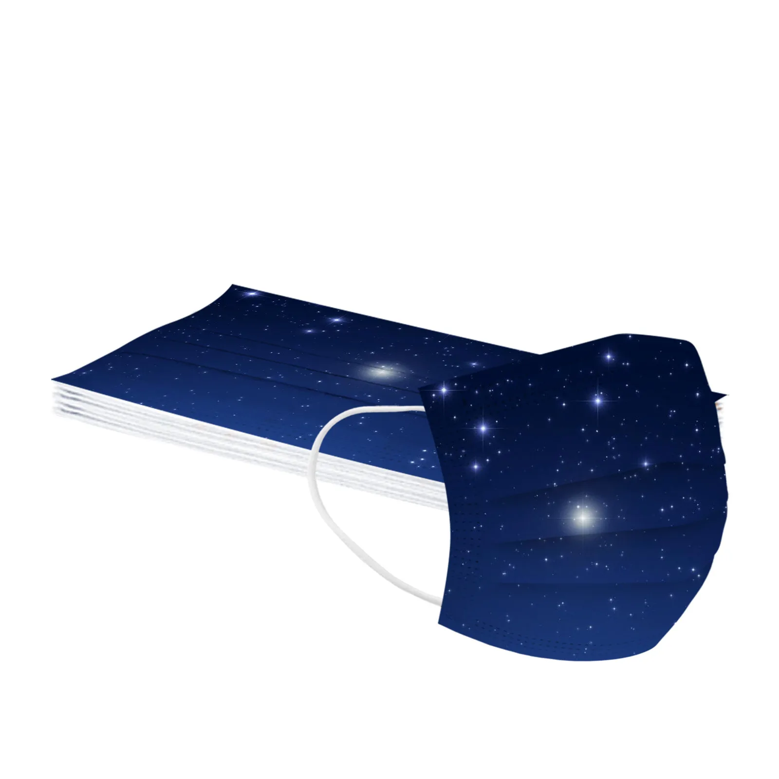 Маска-бабочка одноразовая 3-слойная для мужчин и женщин защитная маска лица с