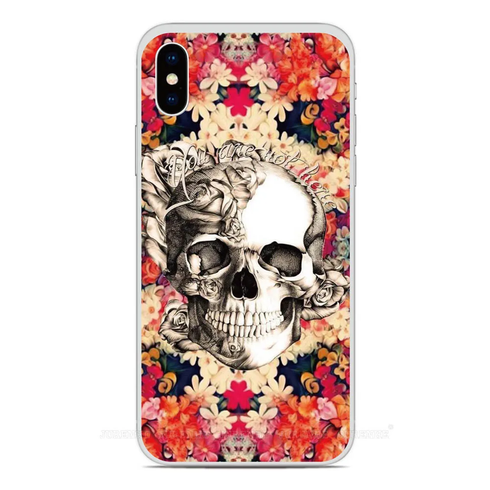 Скелет кости черепа Мягкая обложка для Umidigi Зубр A7S A3X A3S F2 F1 Play X One Max A5 A3 A7 S3 S5 A9 Pro