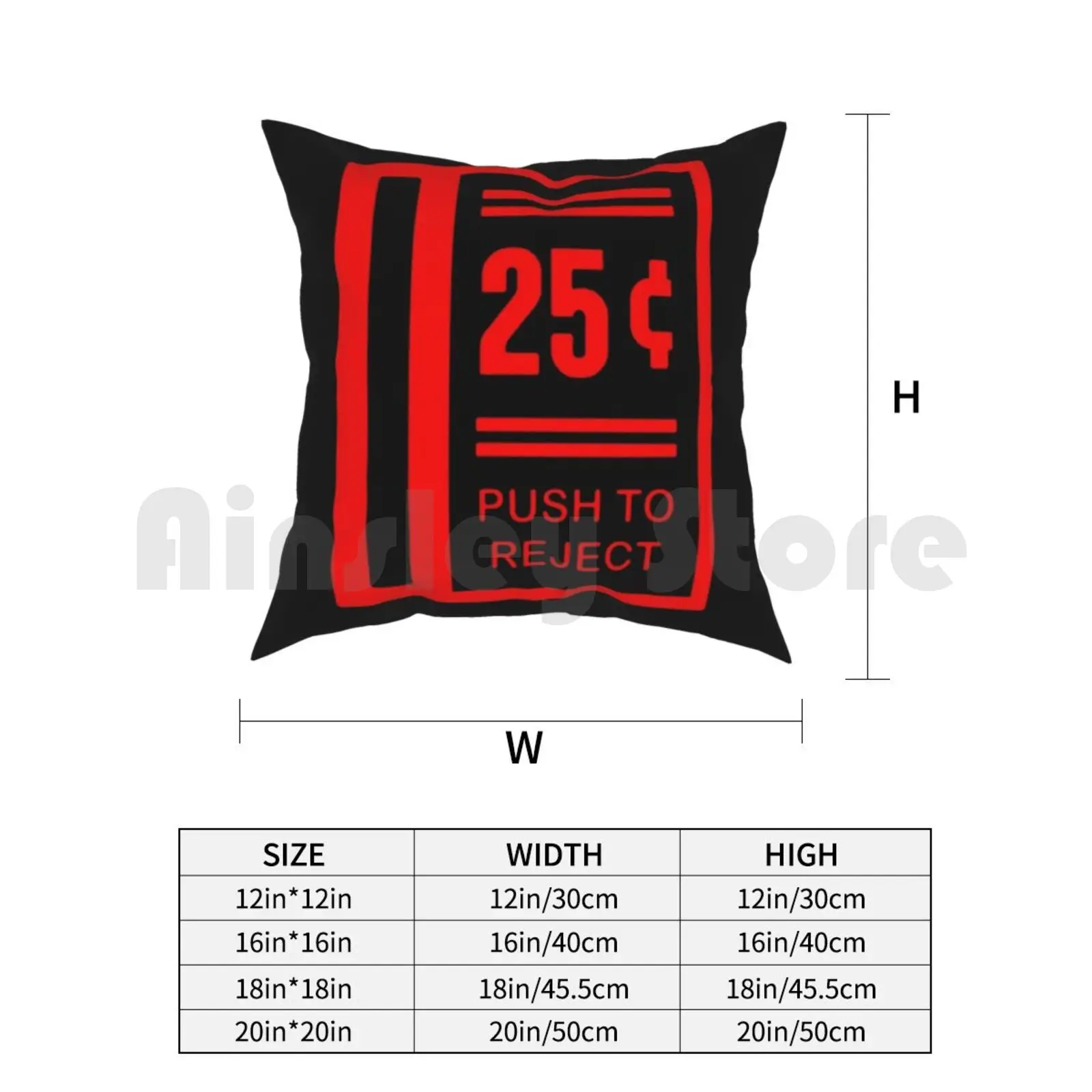 Вставка для монет чтобы играть в игровых автоматов Подушка Чехол с принтом
