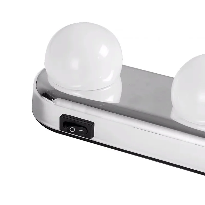 Makeup Wall Lamp Kit For Dressing Table Hollywood Vanity Mirror Light suction cup battery power supply pf9099 | Лампы и освещение