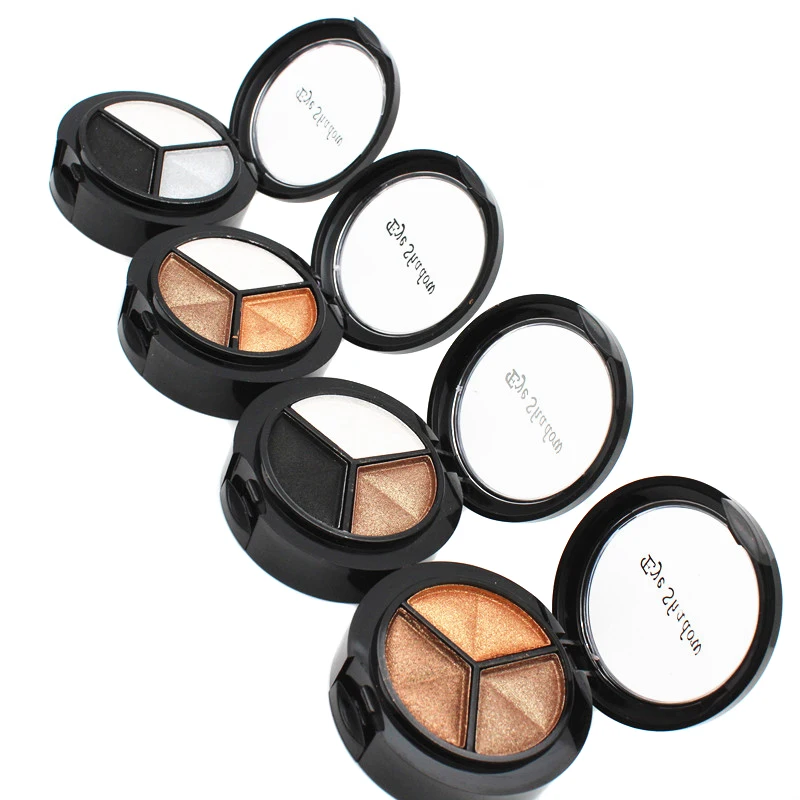 Лучшая палитра теней для век 3 цвета стойкая красота косметика макияж подарок