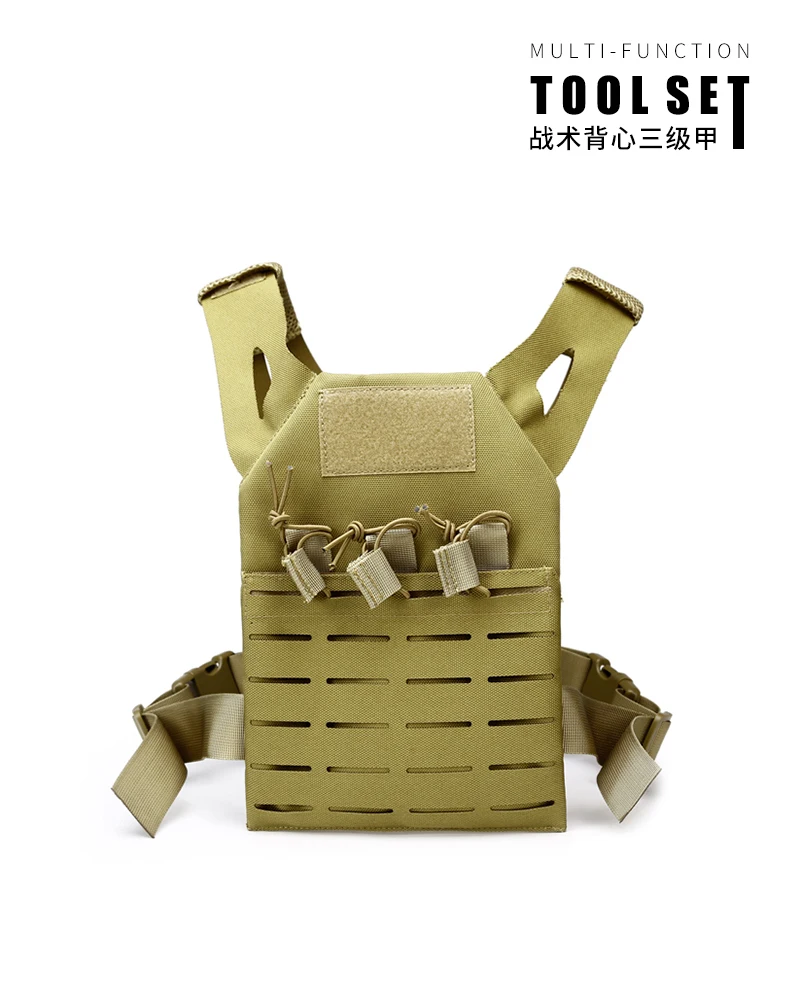 Мини Тактический Molle прыжок плиты Перевозчик JPC жилет для детей активного отдыха защитный жилет