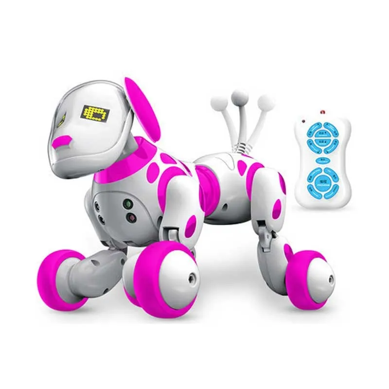 

Electronic Pet 2021 New Remote Control Smart Robot Dog Programable 2.4G Wireless Kids Toy Intelligent Talking Robot Dog kid Gift