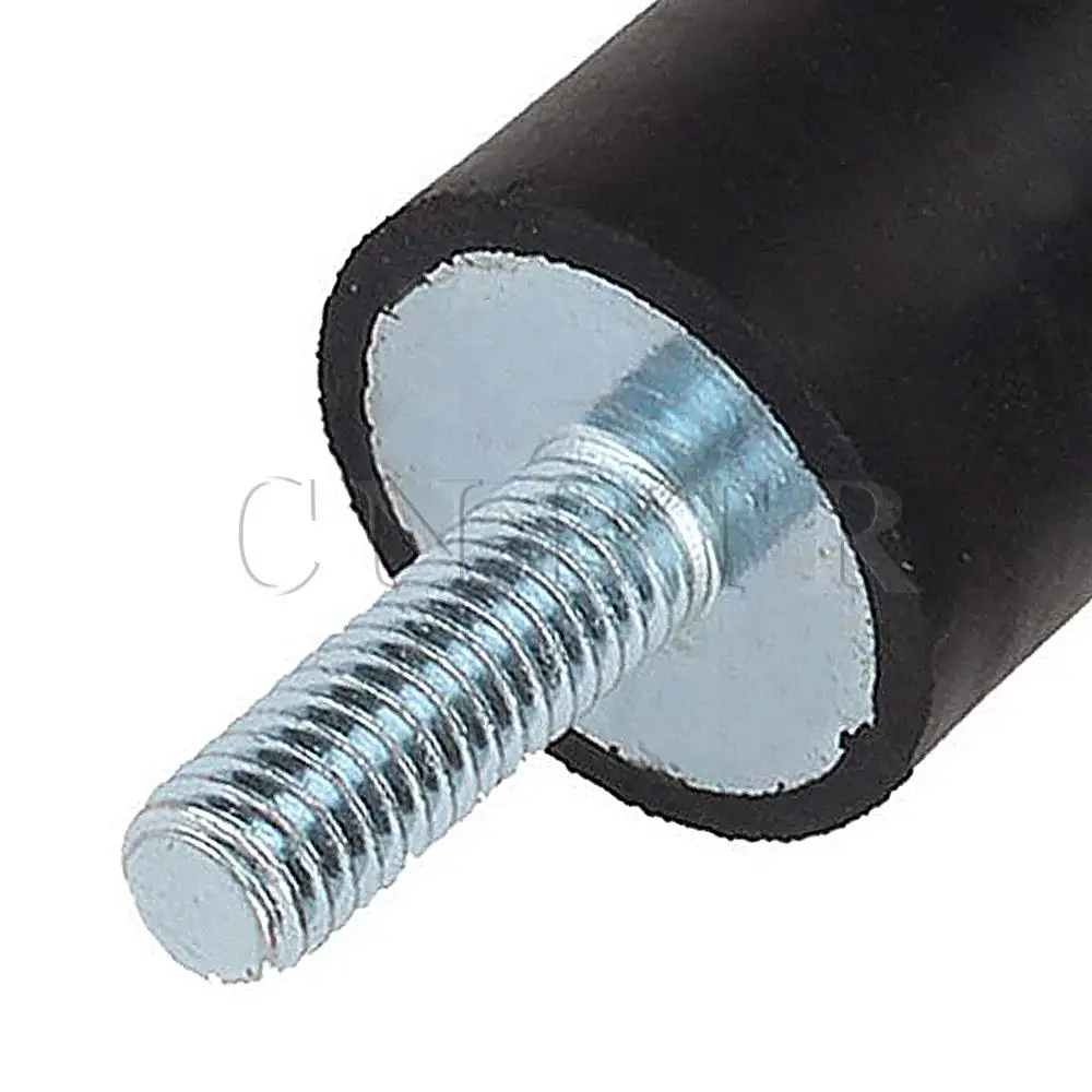 CNBTR 20 x Черный D20mm H20mm M6 резиновый двойной винт антивибрационное крепление|m6|silentblock
