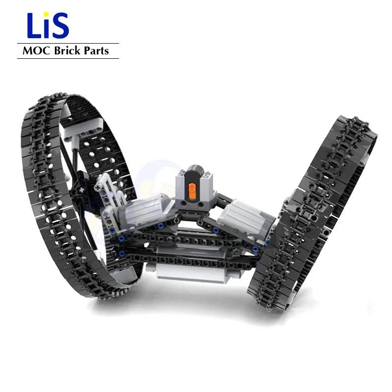 340 шт. высокотехнологичных кубики MOC Запчасти строительные блоки Space Wars Hailfire RC V2