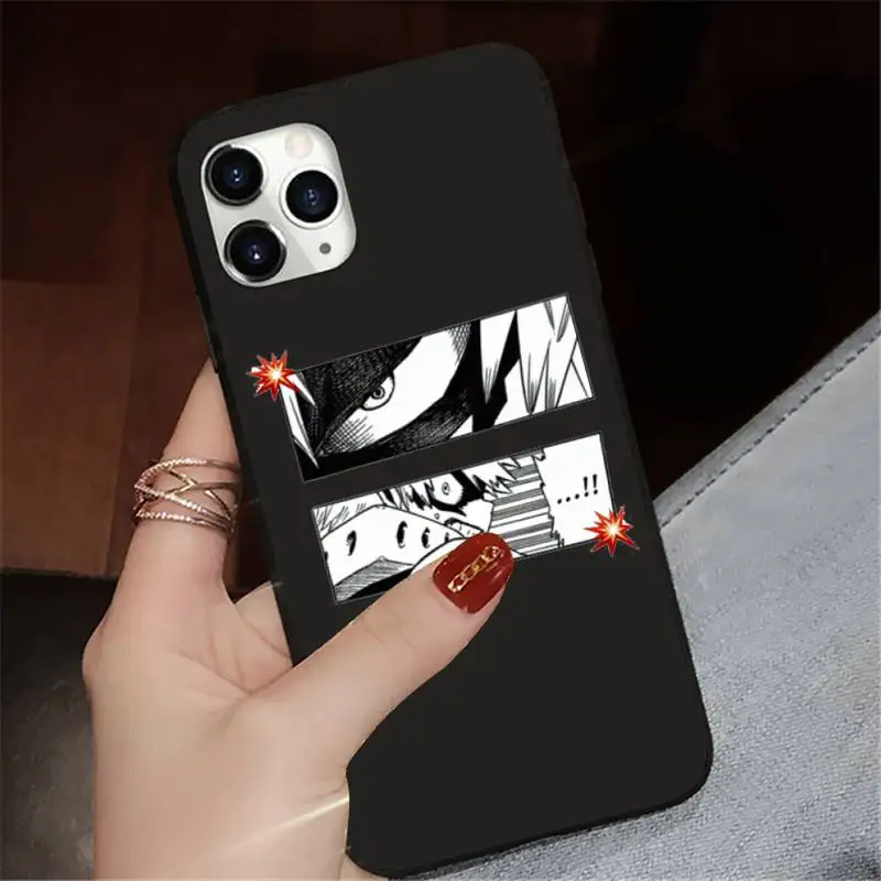 Чехол для телефона с аниме Моя геройская Академия iPhone 13 7 8 11 12 X XS XR Pro max Samsung A S 9 71 10