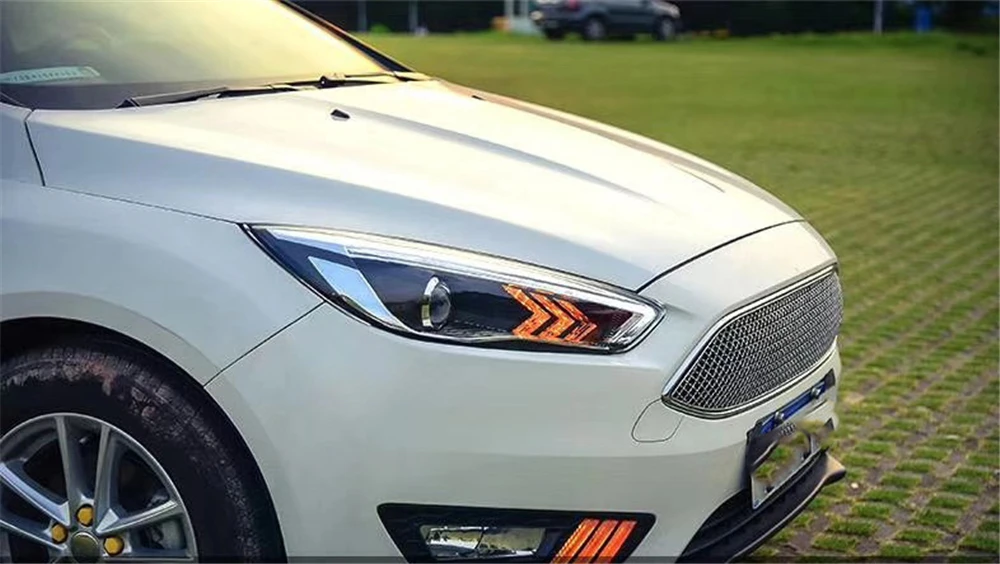 2 шт. светодиодный светильник s для Ford Focus 2015 2016 2017 2018 Автомобильный двойной