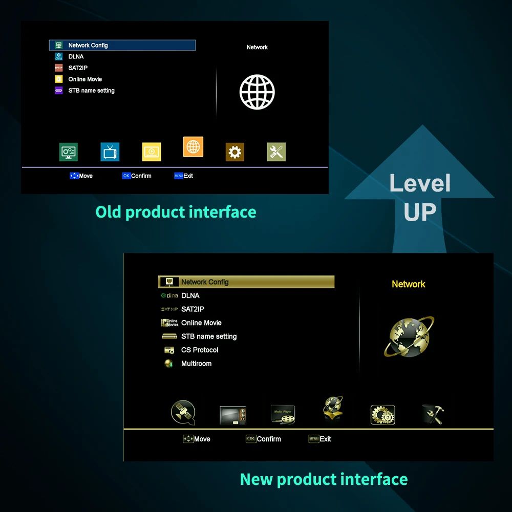 

GTMedia X8,Satellite Receiver DVB-S2 S2X,H.265 1080P Multi-stream,Support Europe Country ACM T2MI,ccam M3U Auto Biss Set Top Box