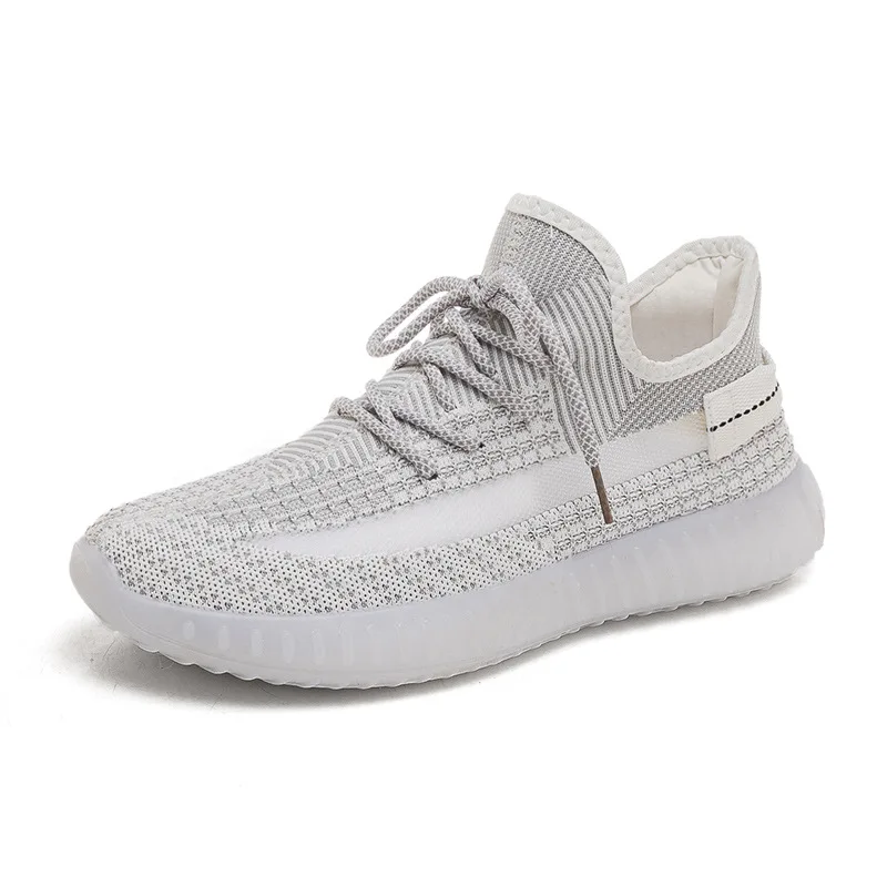

Running shoes flying woven mesh shoes coconut men's shoes summer breathable casual shoes sports shoes men shoes