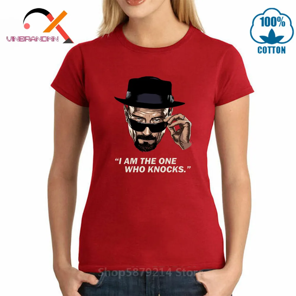 Heisenberg I am the one who knocks футболка для мужчин и женщин Повседневная Breaking Bad Walter белая