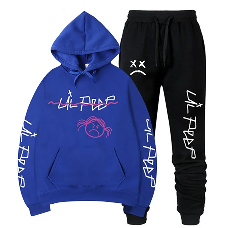 

Hot Fashion Hoodies Streetwear Girl Doll Fashion Brand Suit Pullover Sweatshirt Men Casual Autumn Winter Hip Hop Hoodie Pullover