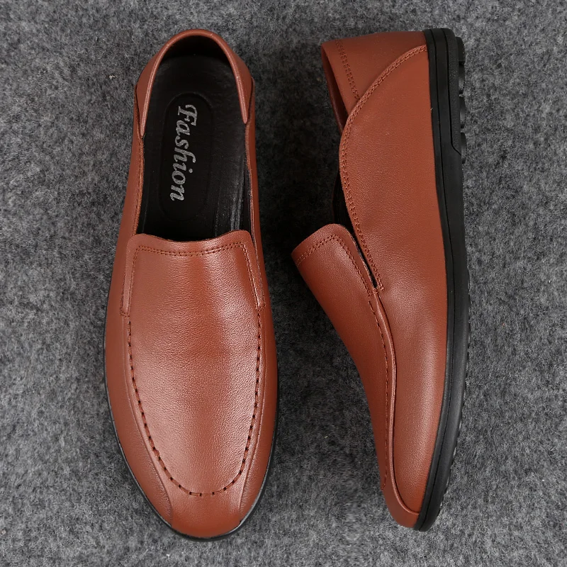 

Spring Casual Shoes Shoe Casual Man Men Shoes 2020 Fashion Men's Leather Zapatos Hombre Male Black Leisure Mens For