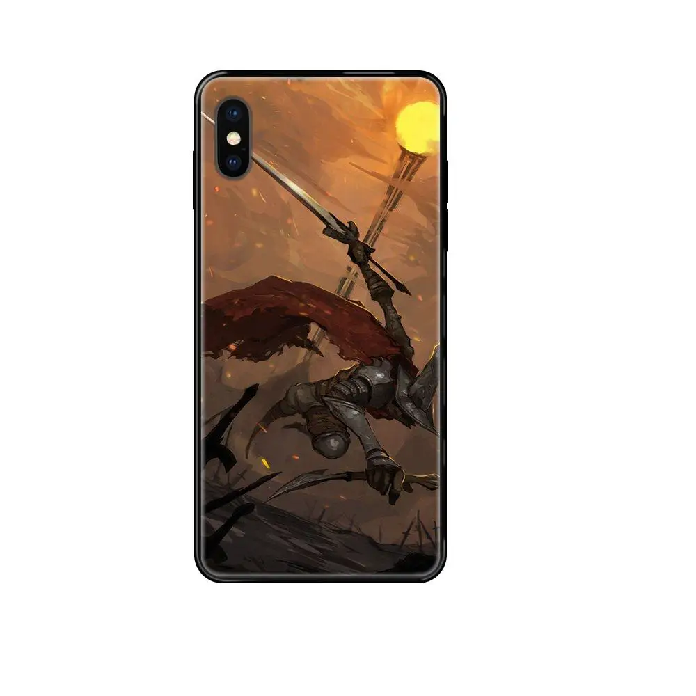 Черные Мягкие ТПУ защитные чехлы для телефонов Dark Soul Lordran Astora Knight Xiaomi Mi Note A1 A2 A3 5 5s 6