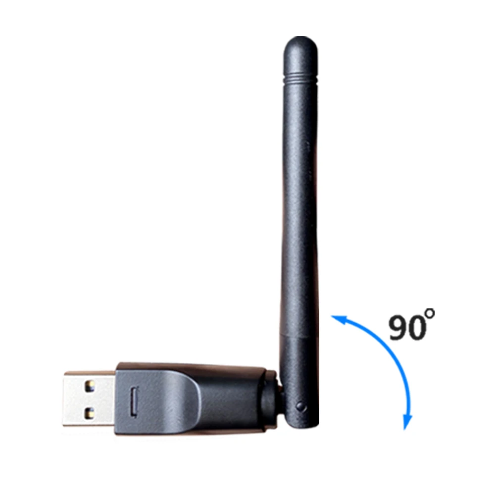 Новый MT7601 WiFi адаптер 150 Мбит/с 2 4 ГГц 802 11/b/g/n USB2.0 вращающийся USB антенна 7601 |