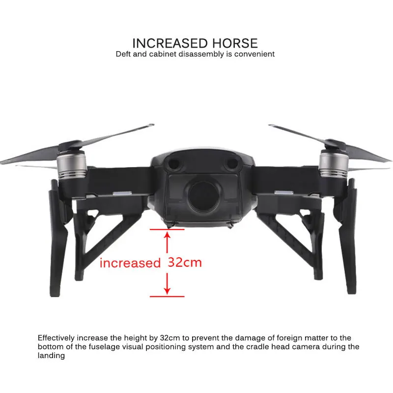 Аксессуары для дрона для Dji Spark посадочное снаряжение удлиненные ножки подъемные стабилизаторы быстрая установка для Dji Mavic Air