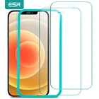 Закаленное стекло ESR для iPhone 12 Pro Max SE 2020, 8766s Plus, защита экрана с защитой от синего света для iPhone 12, 11 Pro Max, X, XR, XS