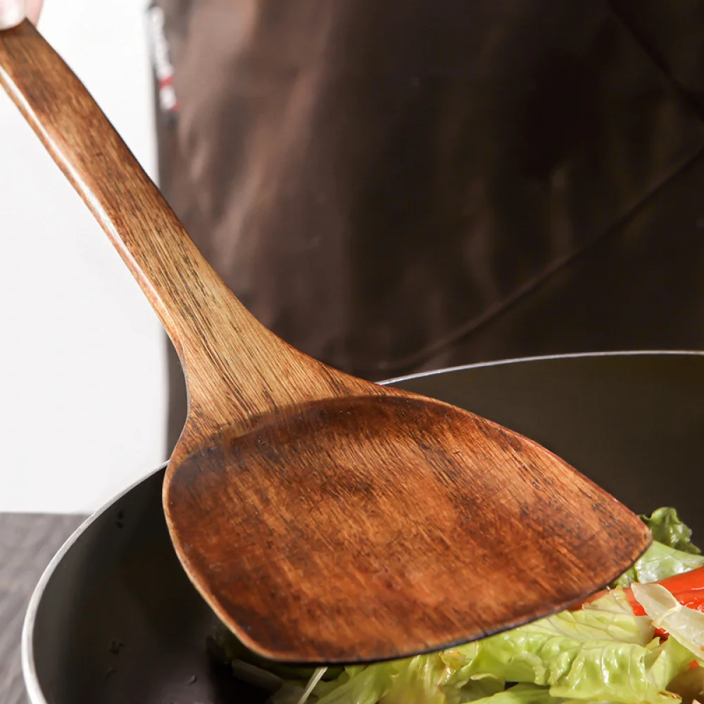 Кухонная кухонная утварь деревянная лопатка Деревянная Лопатка кухонный