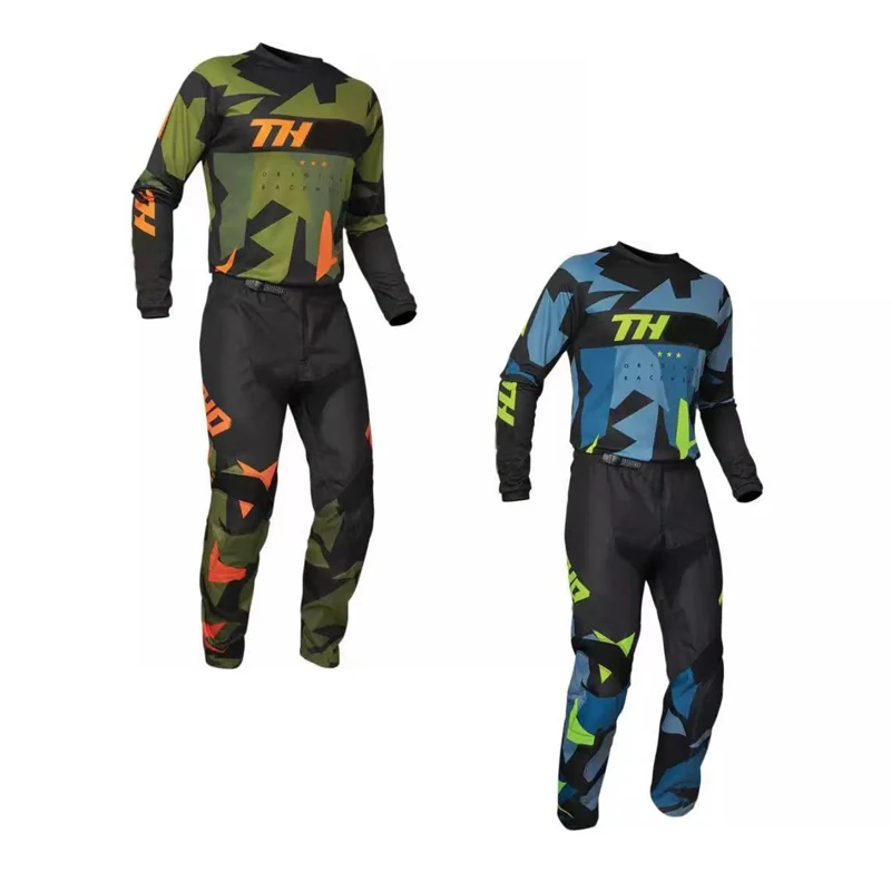 

2021 MX Sector Vapor Warship Jersey & Pant Combo Set ATV Motocross Riding Gear Set Top Dirt Bike Suit Moto Clothing