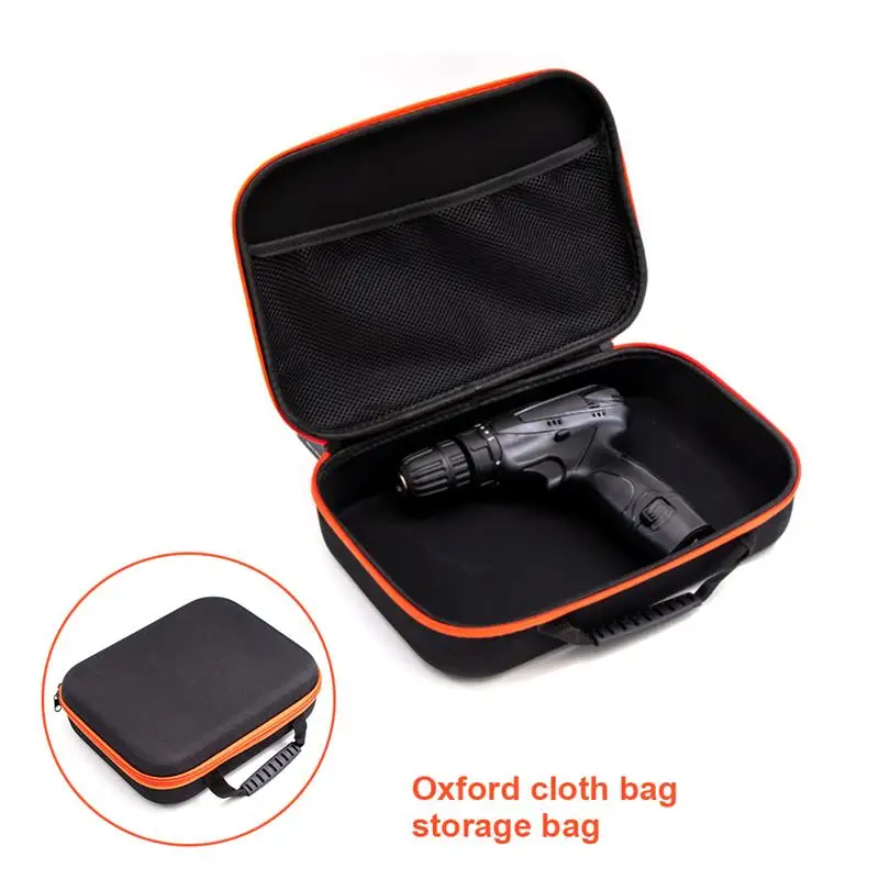 

Tool Bag Shockproof Tool Box Waterproof Large Capacity Electric Drill Carry Case Oxford Cloth Bag For Electrician Hardware