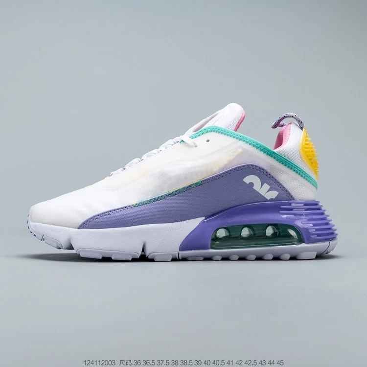 

PKSAQ 2090 Men's Women's Running Shoes White Black Orange Sneakers High Quality Outdoor Sport Shoes