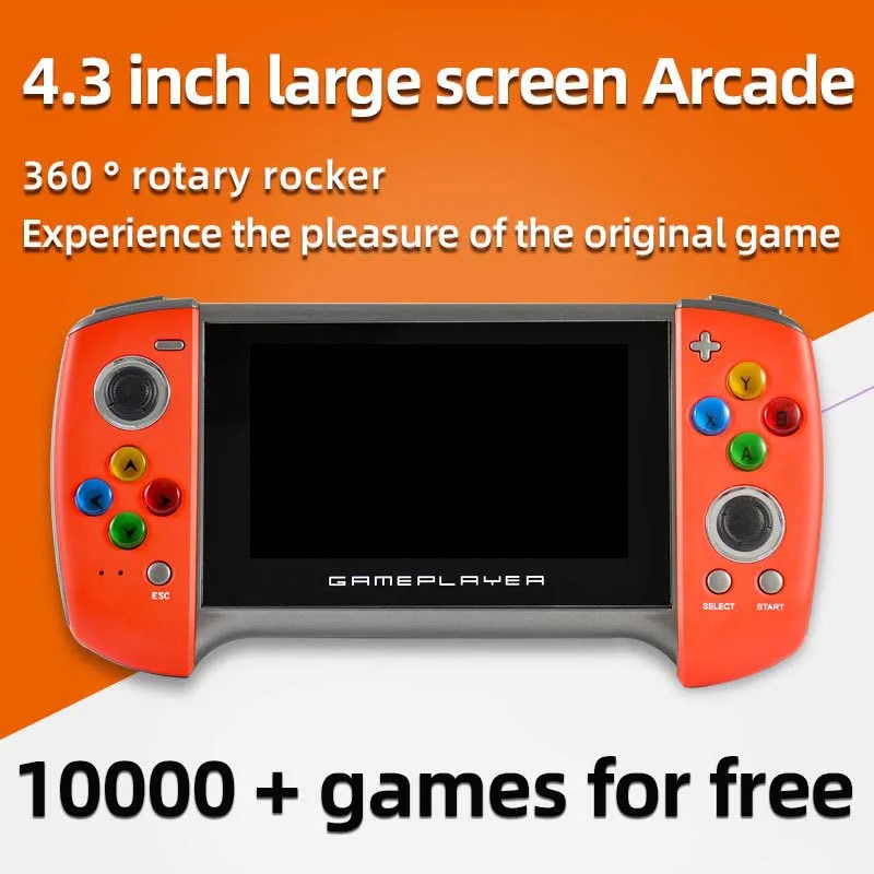 Чехол для телефона в виде ретро игровой консоли с Цвет Sn двойной рокер 8G 4 3