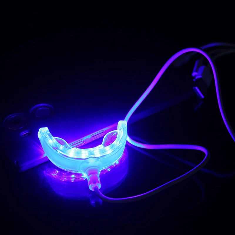 Портативный отбеливатель зубов Фотон устройство для прорезывания 4 USB
