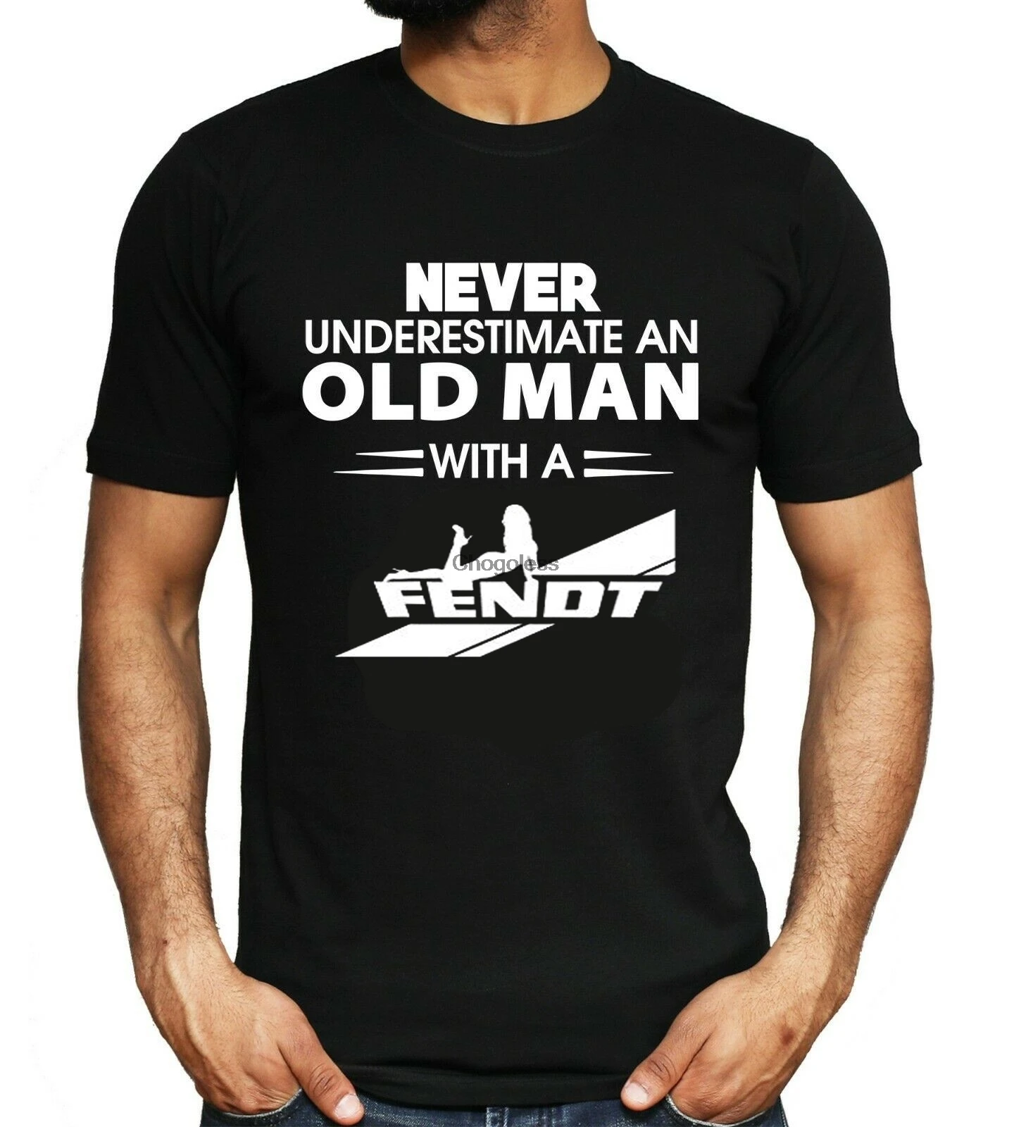 

Camiseta de moda para hombre, camisa divertida de moda de verano con Tractor y conductor de coche