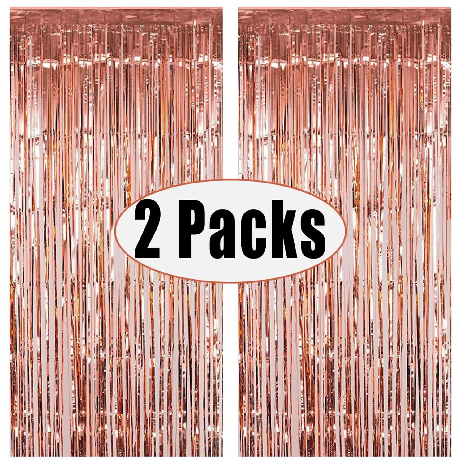 2 шт. м украшение для вечеринки свадьбы фон фольга занавеска дождя девочек