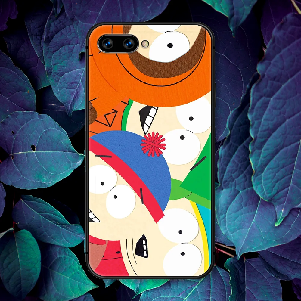 

South-Park Funny Cartoon Phone Case For Huawei Honor 6A 7A 7C 8 8A 8X 9 9X 10 10i 20 Lite Pro Play black Cover Soft Funda Pretty
