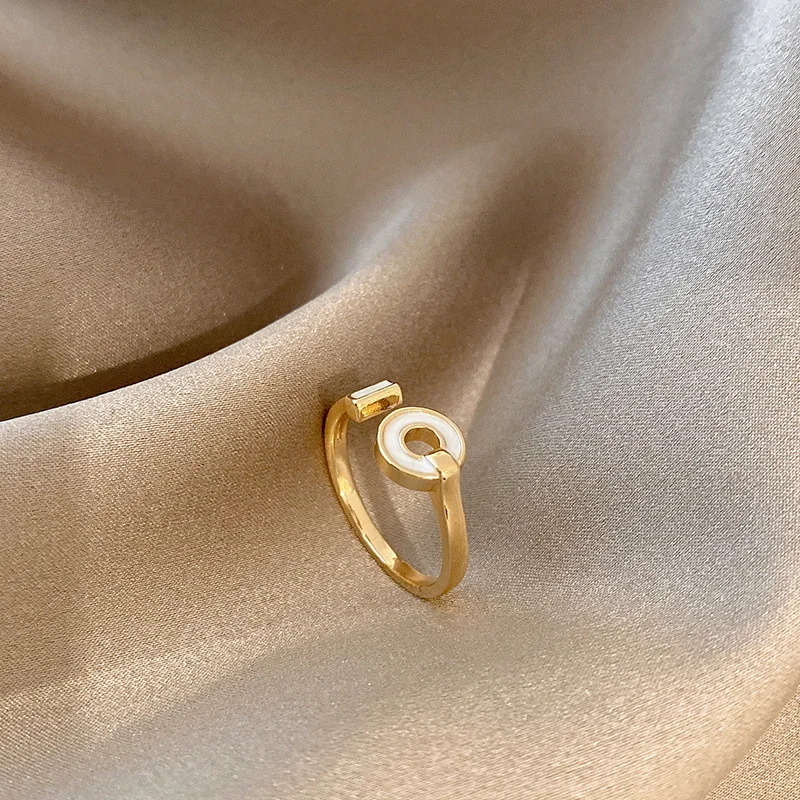 

Berserk Jewelry Gift Vintage Charm Round Female Fashion Dripping Mouth Adjustment Party Ring for Women Girls