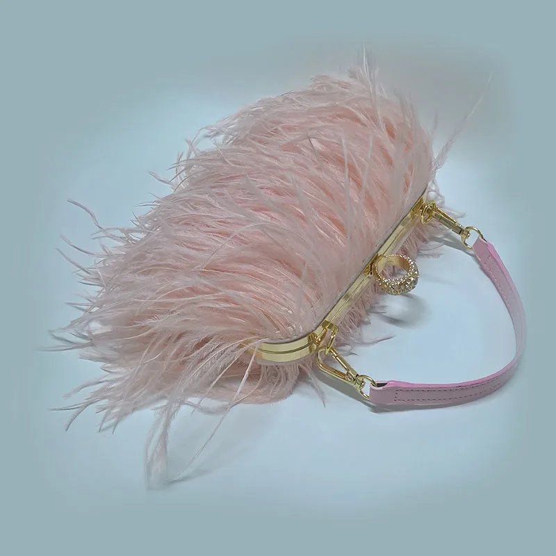 Трендовая однотонная плюшевая сумка на плечо с твердой поверхностью элегантные