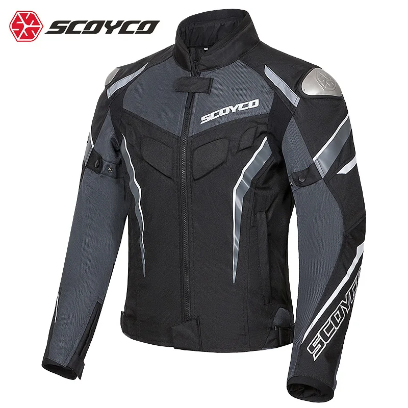 

SCOYCO JK103 Motorcycle Jacket Protective Gear Reflective Summer Motocross Breathable Chaqueta Moto Protection