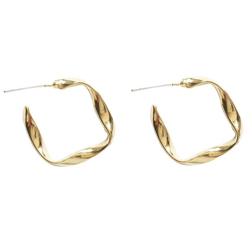 

Delicate Jewelry 3 Sets Earrings Green Blue Pink Enamel Small stud Earrings Golden Jewelry For Women Student Gifts