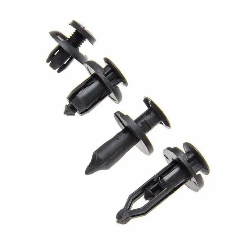 

Black Faster Clips Kit 40pcs Accessories Body Car Clip Of Assortment Fastener Plastic Push Pin Rivet