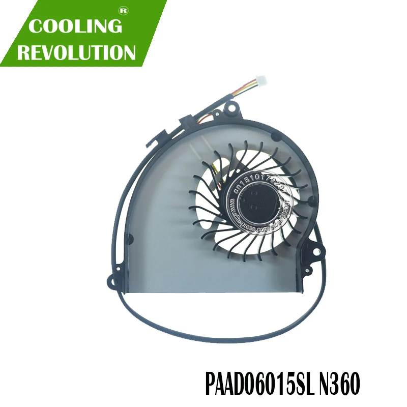 

Laptop Cooling Fan PAAD06015SL 0.55A 5VDC N360 3PIN for MSI GT83 GT83VR 6RE-026CN 6RE 6RF