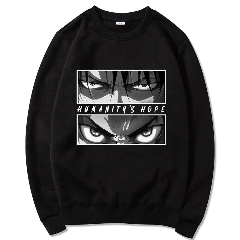 

2021 Popular Style Attack on Titan Eren Yeager Print Brand Unique Loose Hip-pop Tracksuits Classic High Quality Couple Daily Top