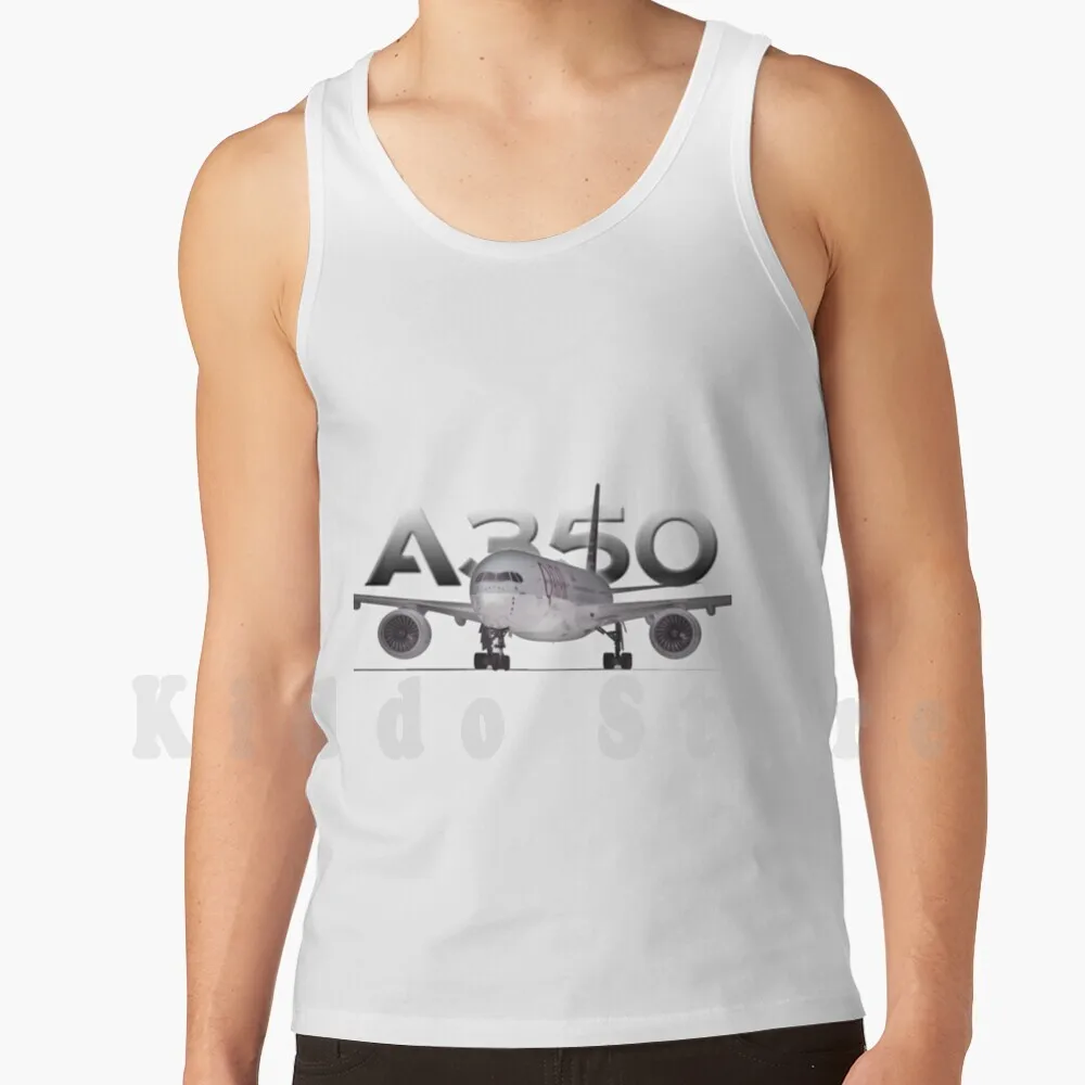 Qatar A350 Майки Жилет 100% Хлопок Airbus Airplane Jet