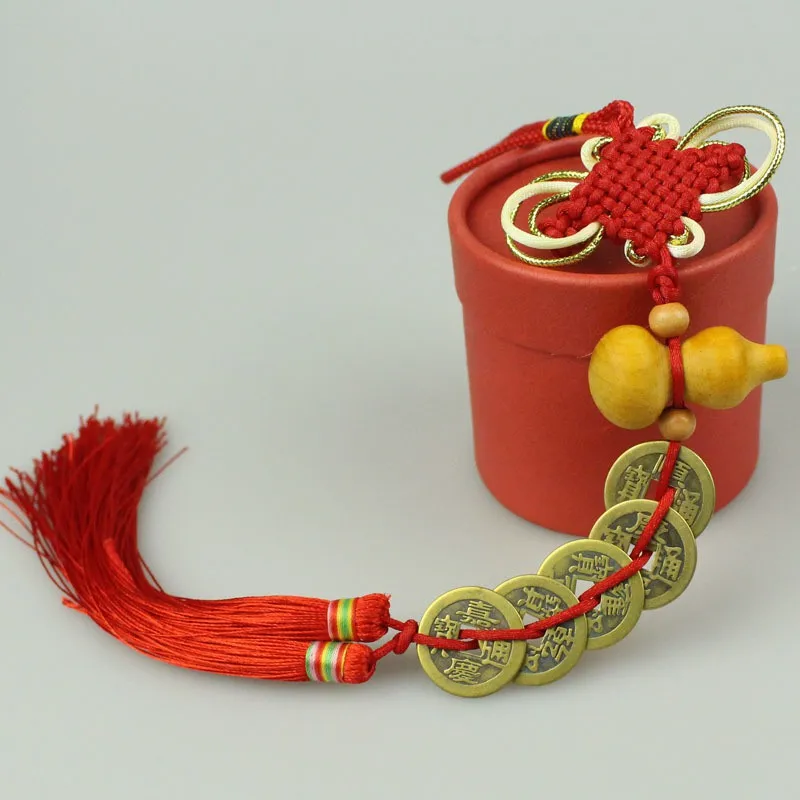 HwLucky вешалка для монет богатства и успеха домашняя Автомобильная Декор китайская
