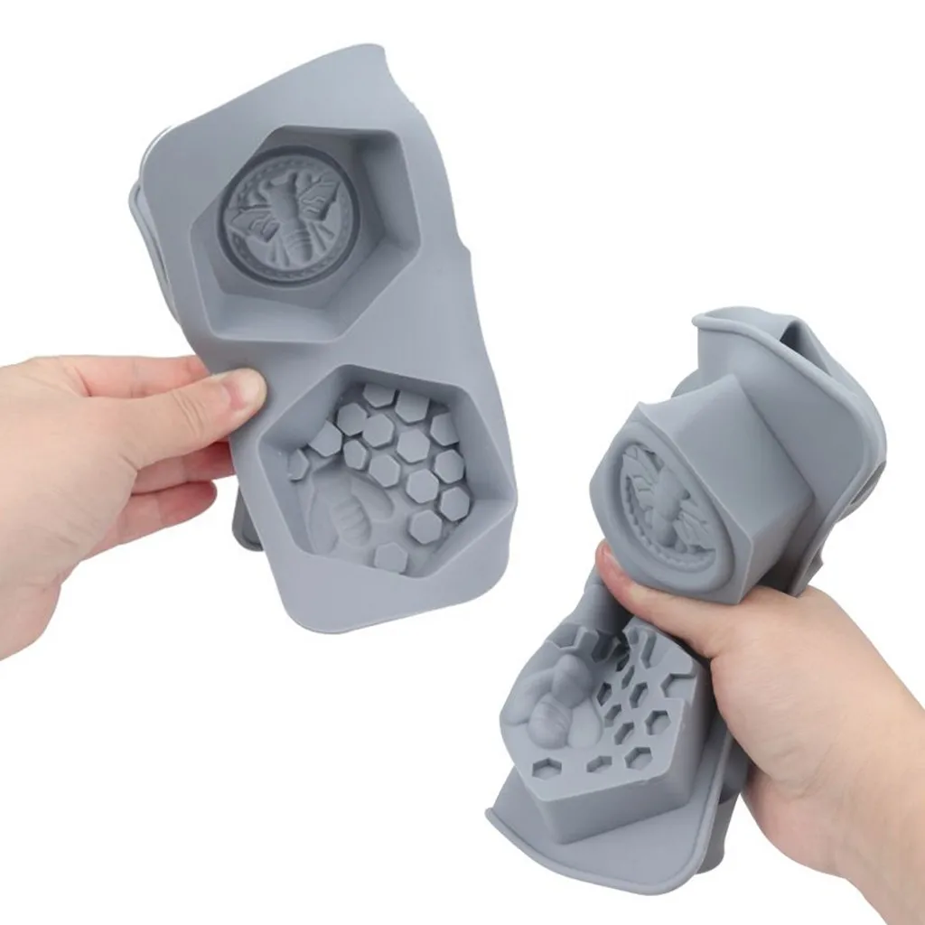 Силиконовая форма для выпечки торта мыла 3D товары шоколада с 6 отверстиями