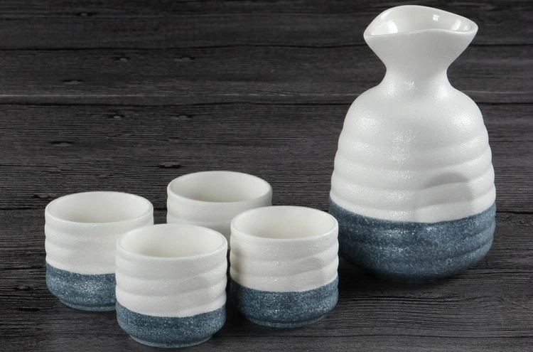 

Creative Snow Glaze Ceramic Japanese Style Single Item Sake Cup Household Kitchen Utensils Pure Color Wine Set