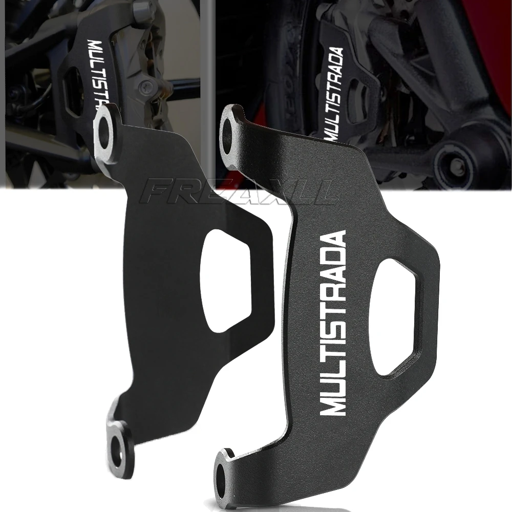 

For Ducati Multistrada 1260 Enduro Pro Left & Right 2016 - 2021 2020 19 Motocycle Front Disc Brake Caliper Guard Cover Protector