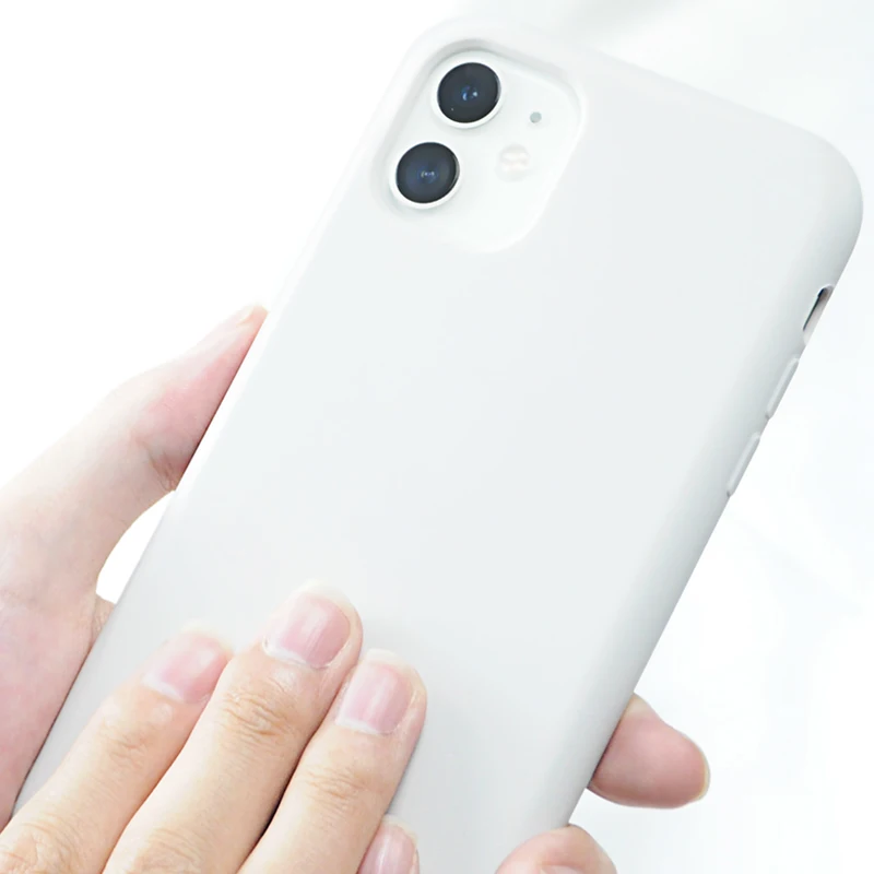 

qp Philipp luxury Brand Phone Case for iphone 12 pro max mini 11 pro XS MAX 8 7 6 6S Plus X SE 2020 XR Candy white Silicone Case